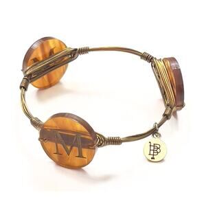 Bourbon and Boweties Monogram Bangle